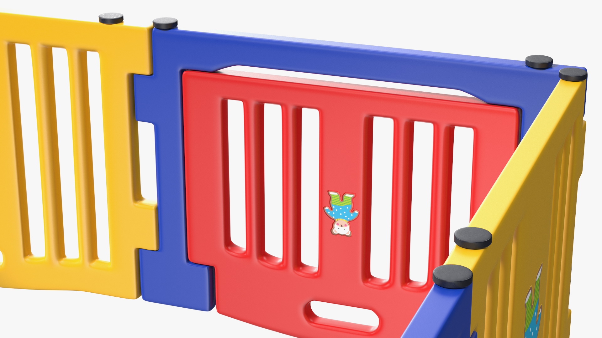 Baby Playpen Square 3D model