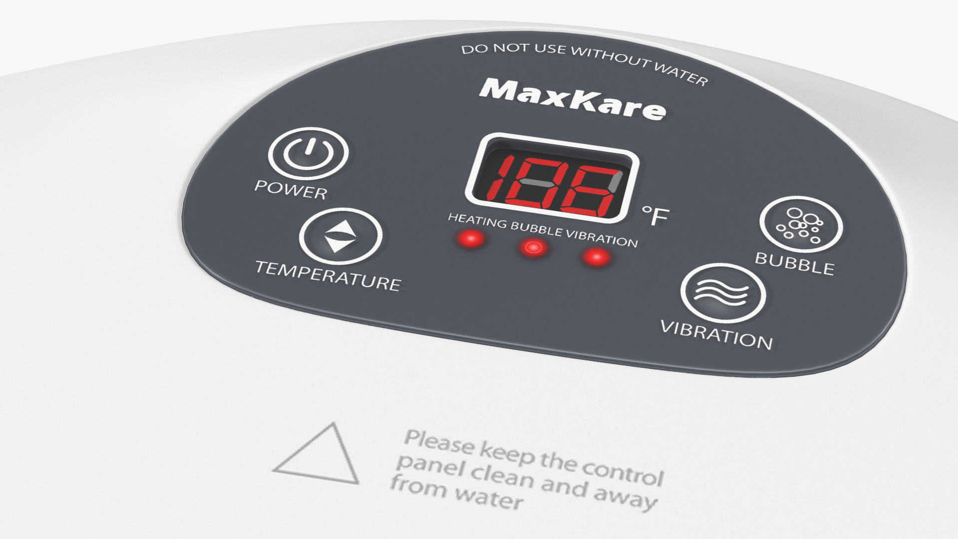 MaxKare Foot Bath Massager with Water 3D