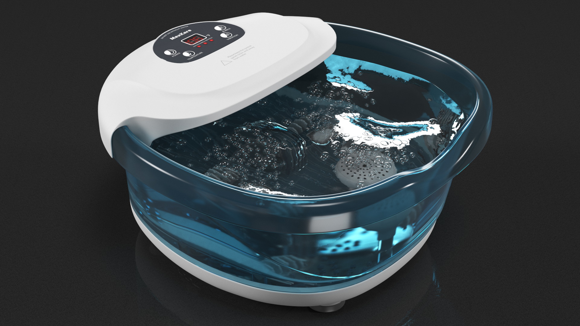 MaxKare Foot Bath Massager with Water 3D