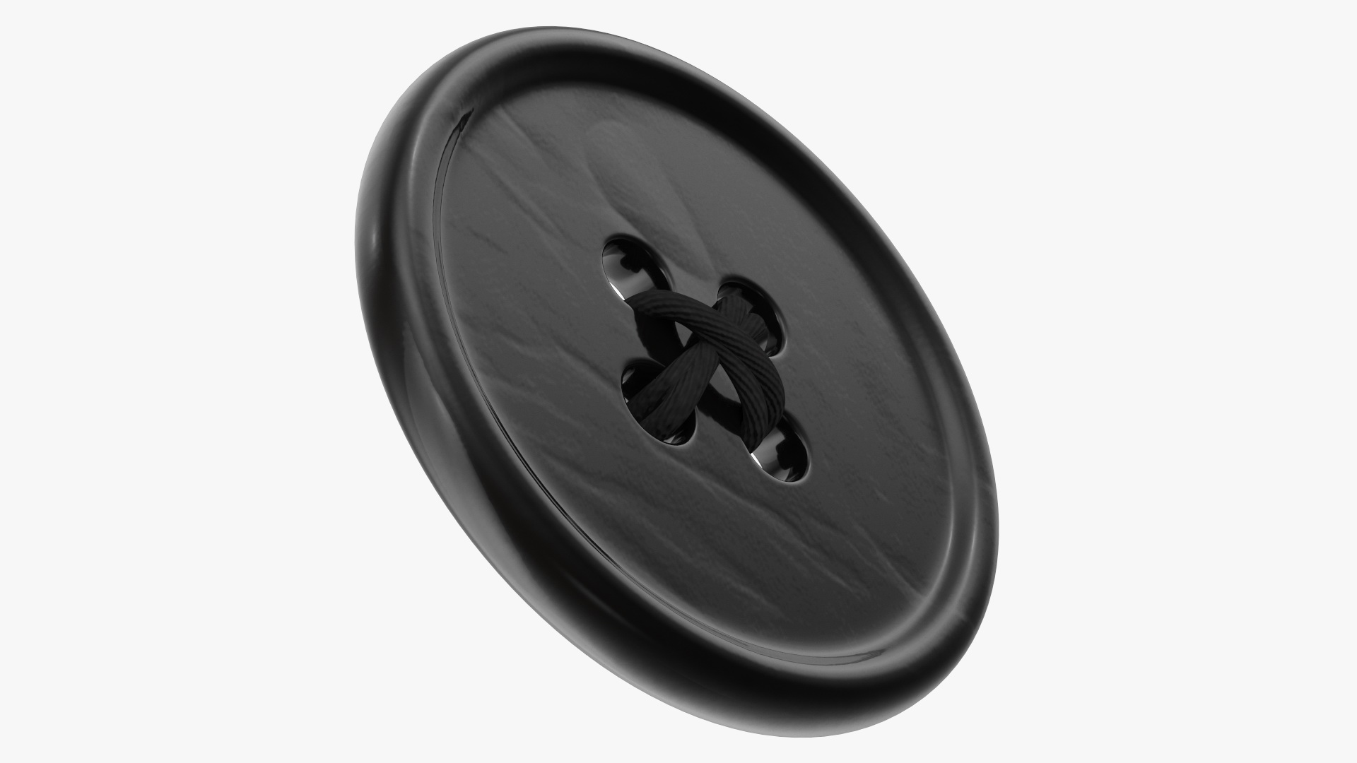 3D Button Thread model