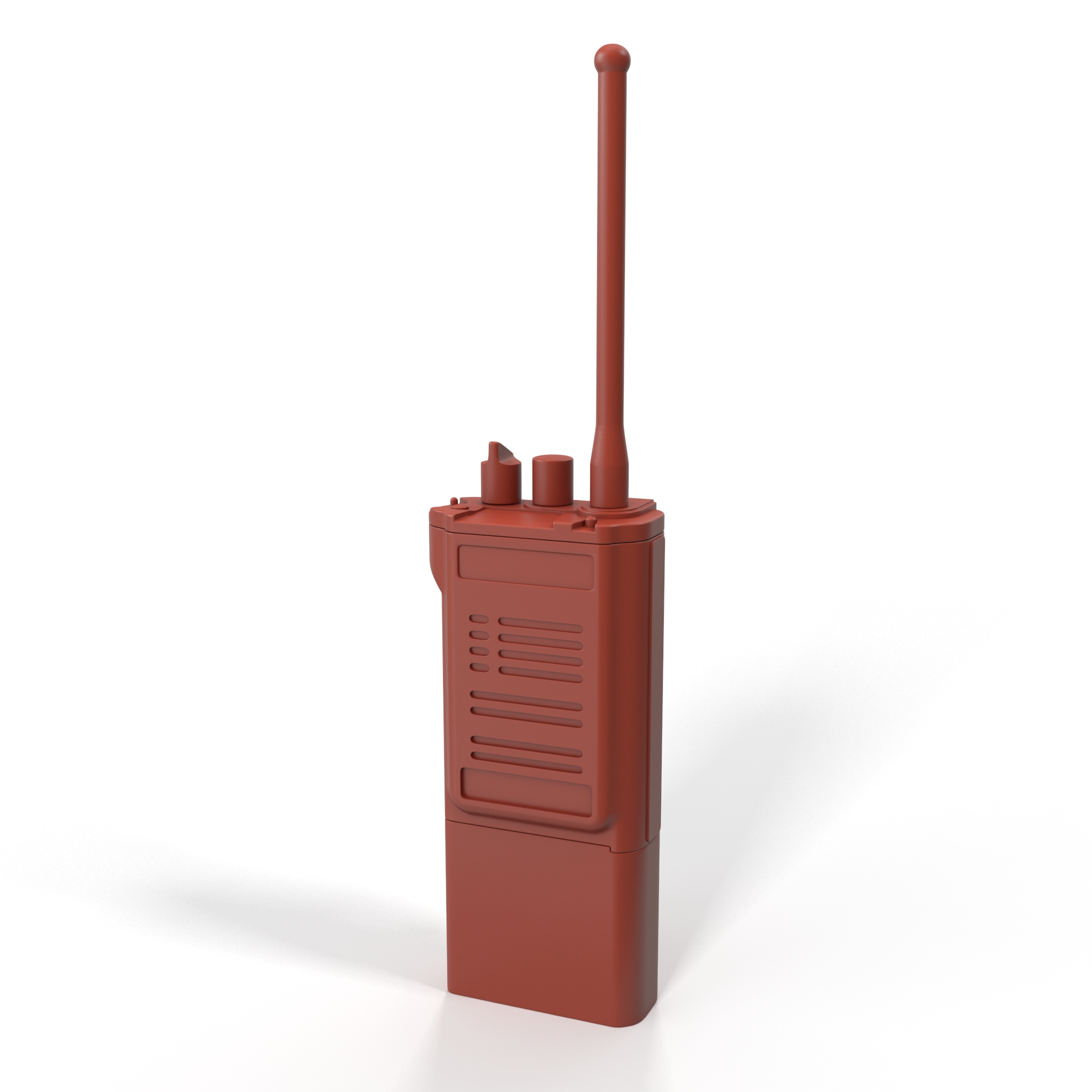 Miner Portable Walkie Talkie Dirty for 3D Print 3D