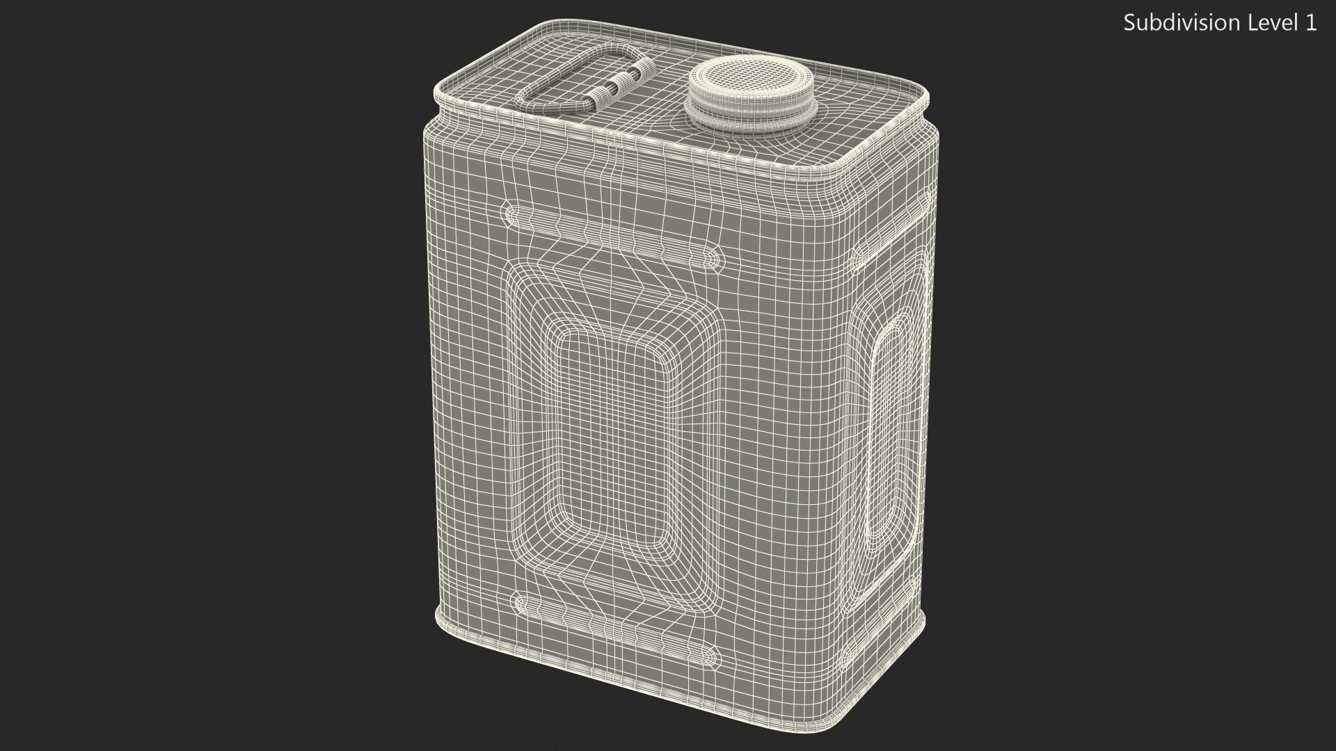 3D model Tin Can 2L