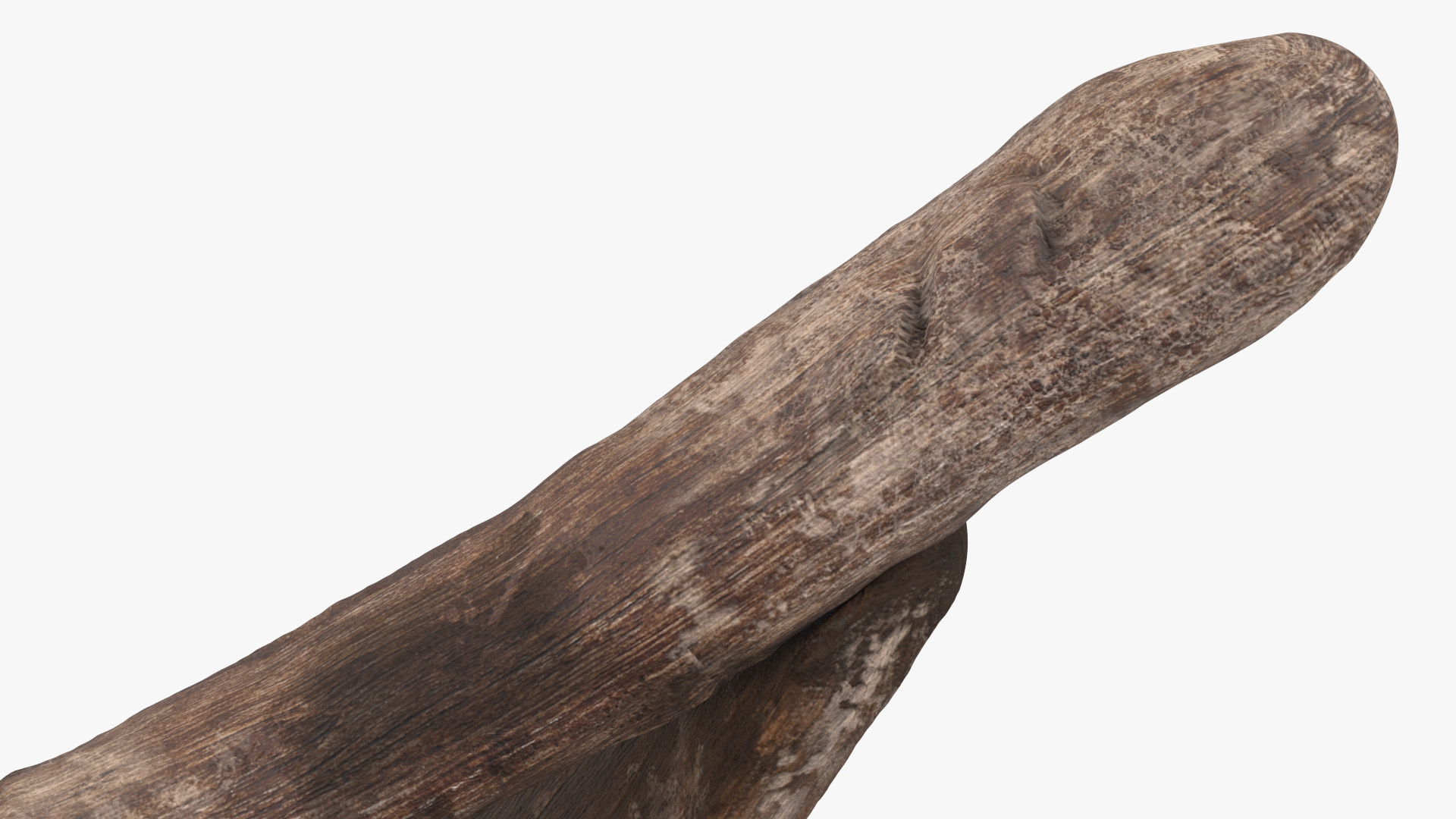 3D Ancient Egyptian Wooden Plow model