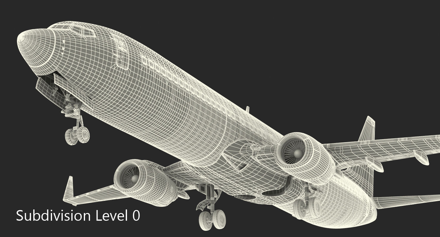 3D Boeing 737 900 ER Generic with Cabin