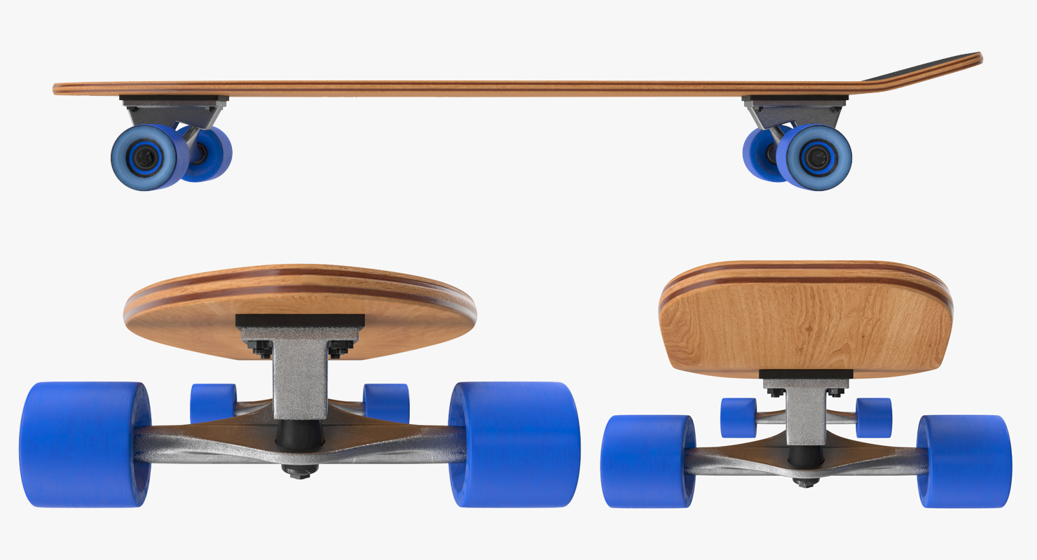 Longboard Generic 3D