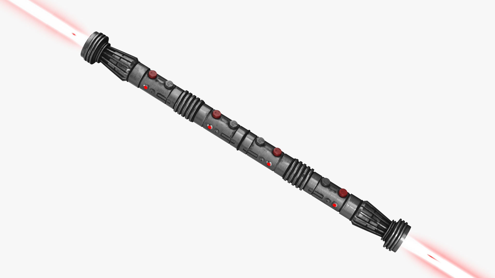 3D model Darth Maul Double Energy Sword Used