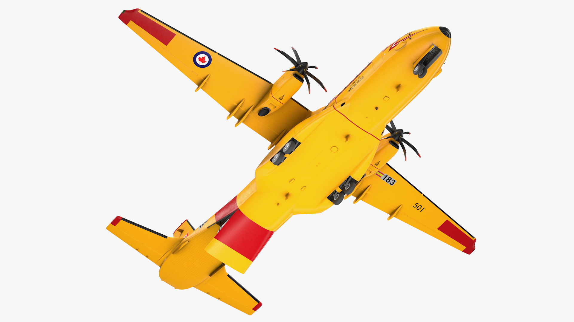 3D RCAF Airbus C295 FWSAR Aircraft