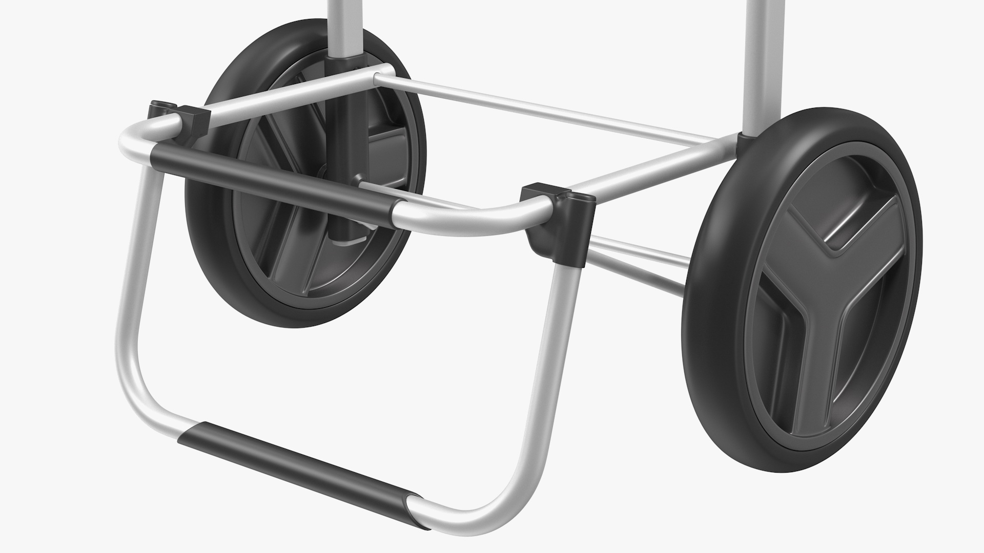 3D model Two Wheel Compact Luggage Cart