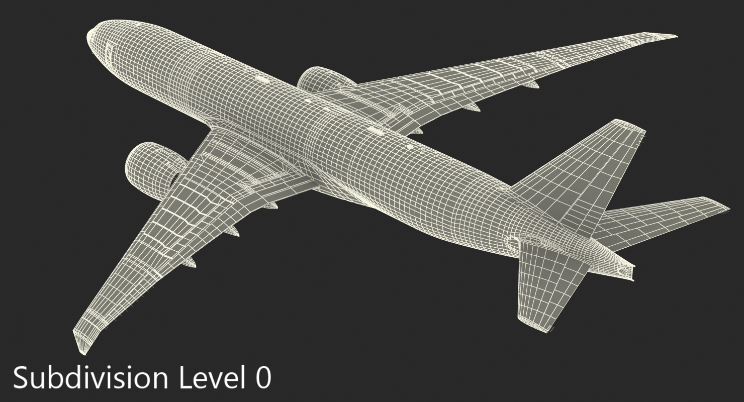 3D Boeing 777 Freighter British Airways