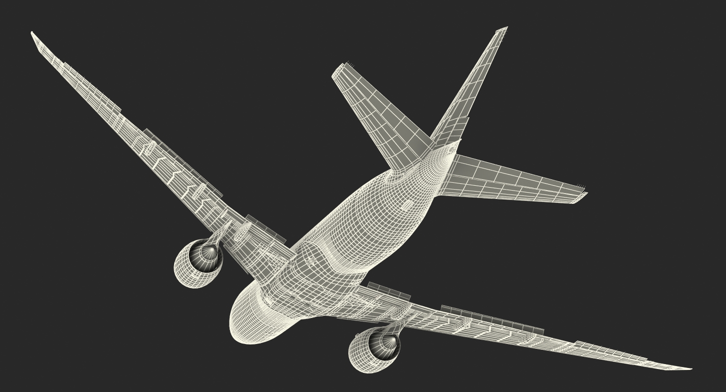 3D Boeing 777 Freighter British Airways