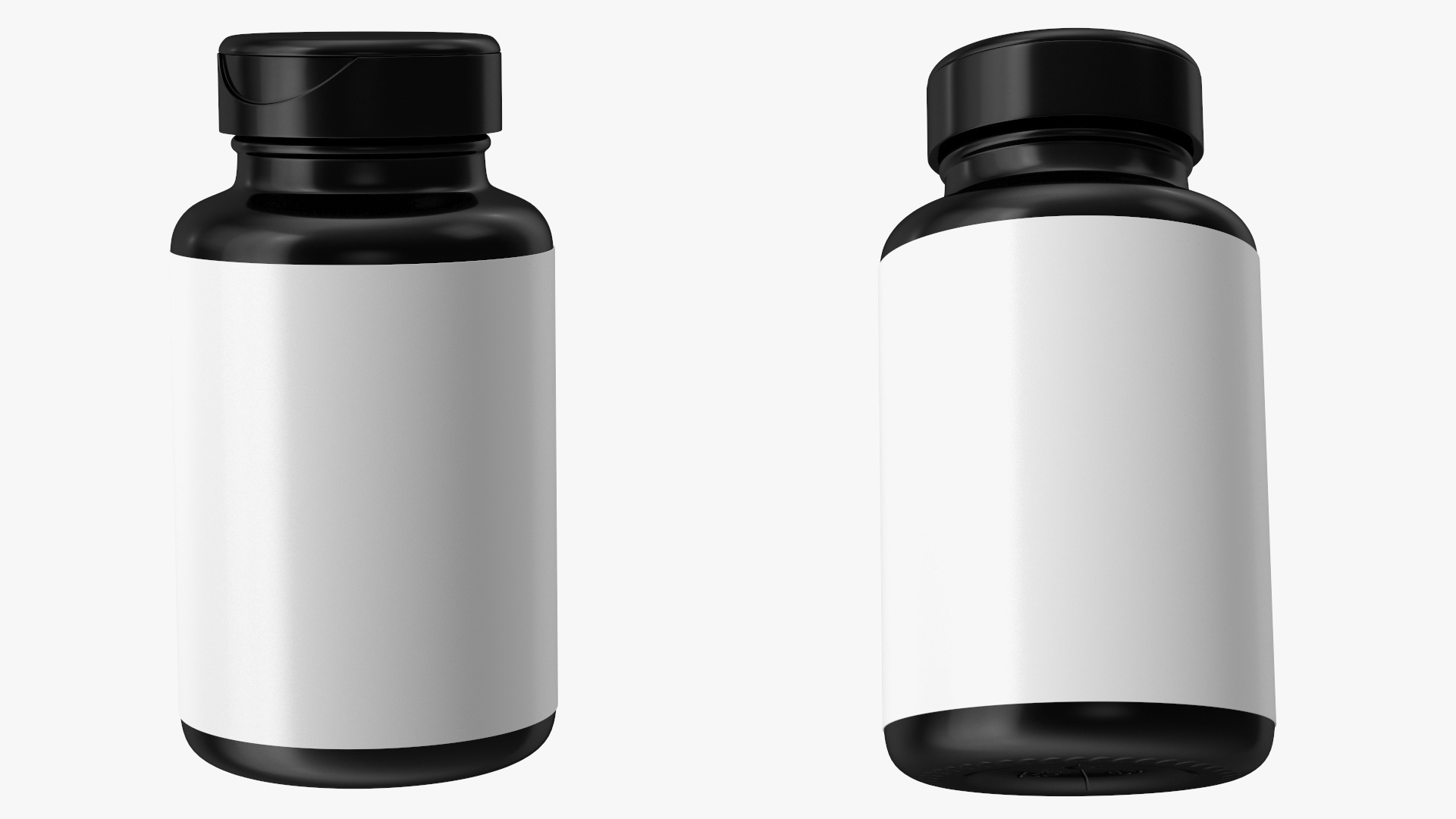 Vitamin Jar Blank 3D