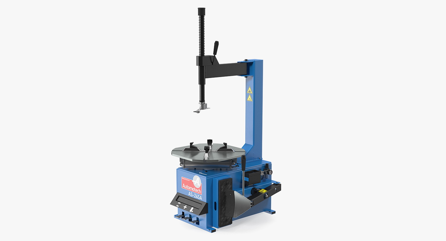 3D Automotech AS-24SA Semi-Automatic Tyre Changer