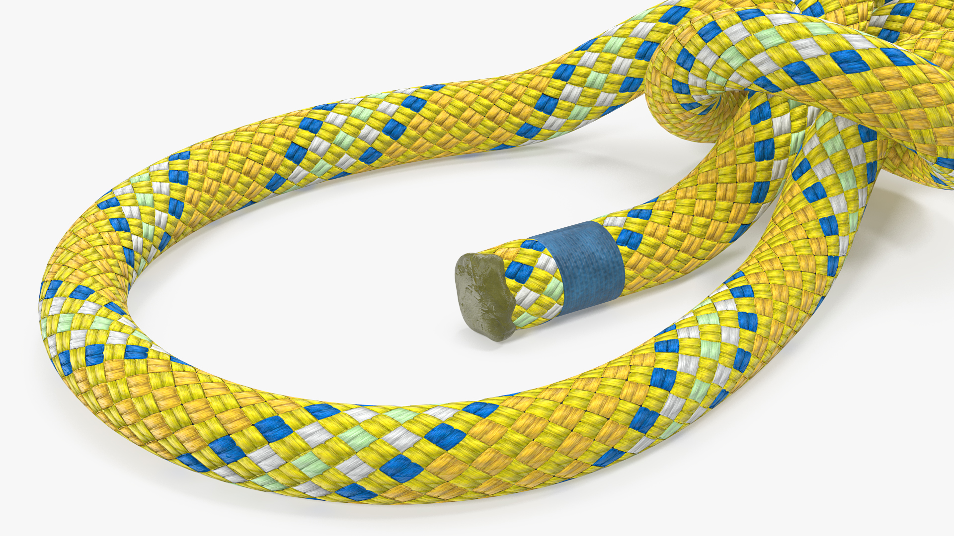 Bowline Rope Knot 3D