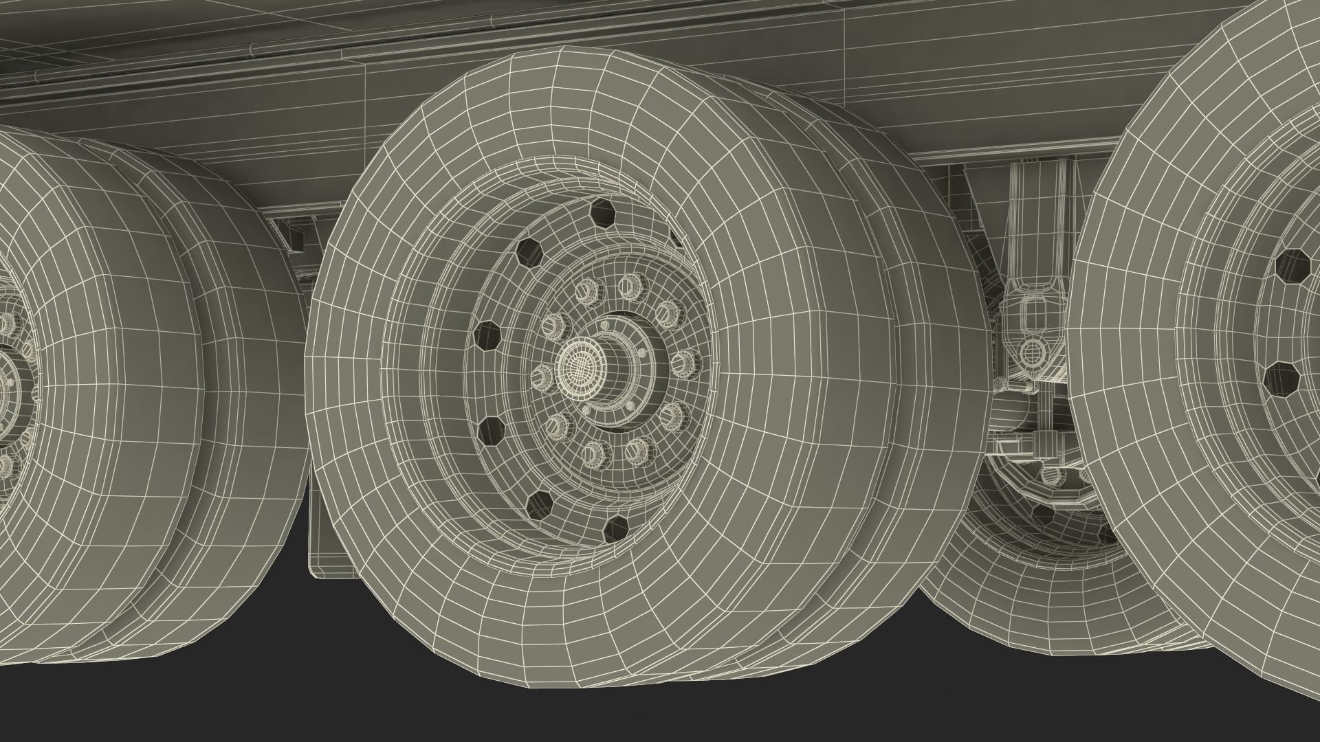 Minuteman Transporter Erector Loader Rigged for Maya 3D