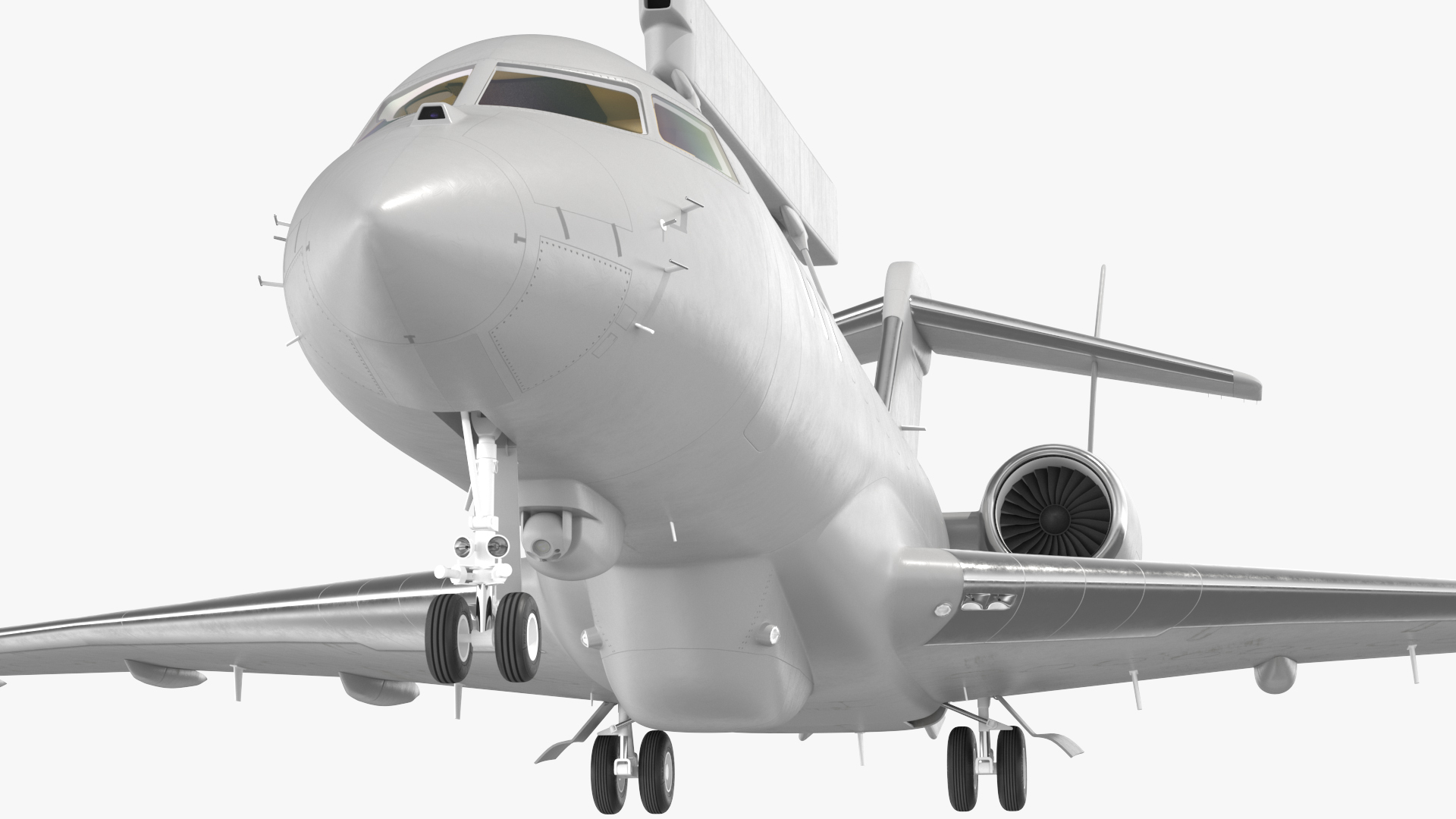 3D model Multi Role AEW&C Aircraft Simplified Interior