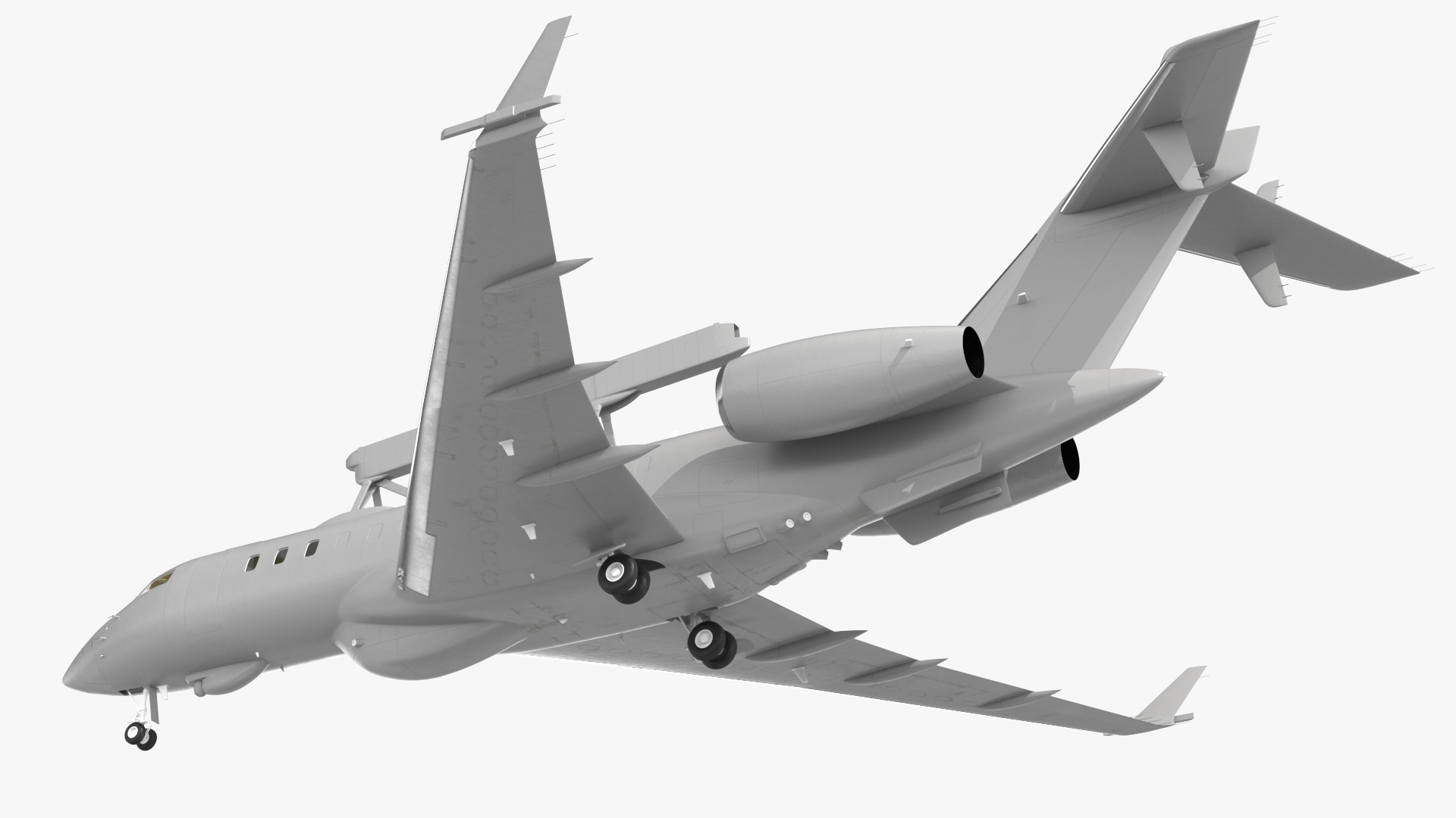 3D model Multi Role AEW&C Aircraft Simplified Interior