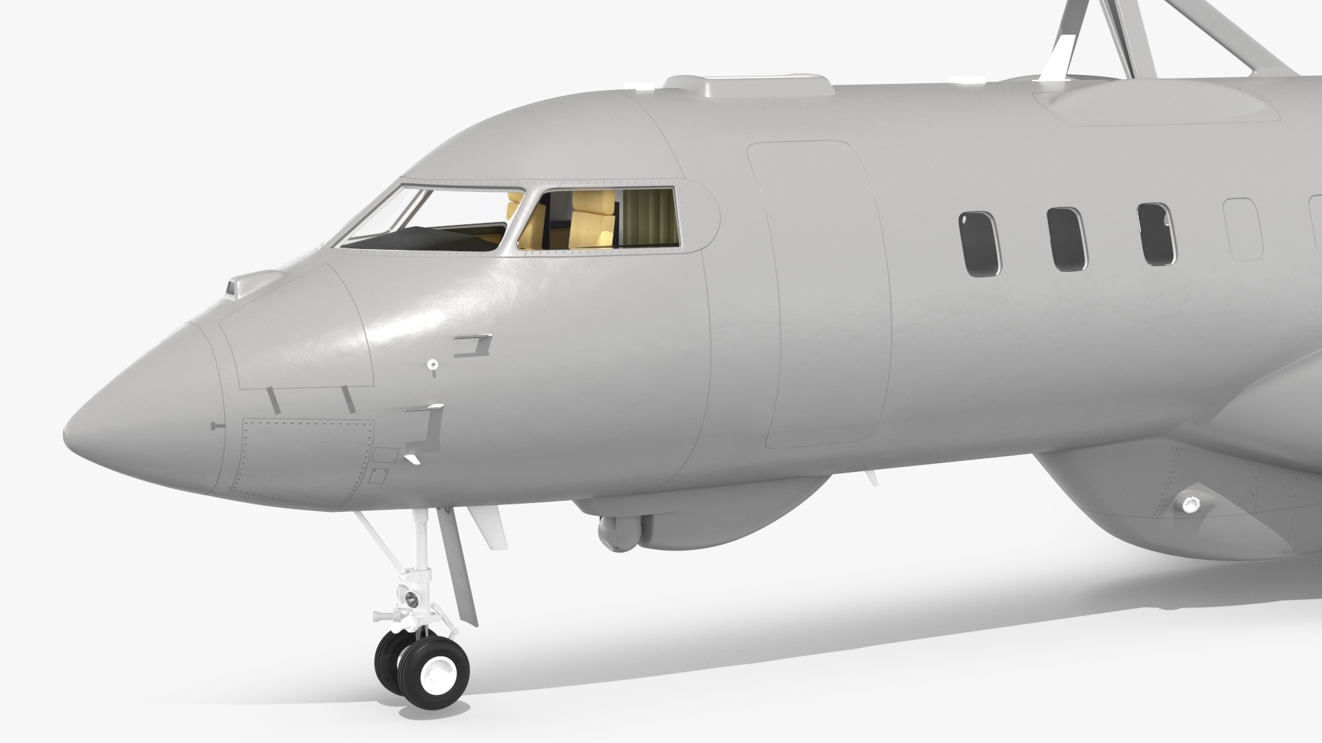 3D model Multi Role AEW&C Aircraft Simplified Interior