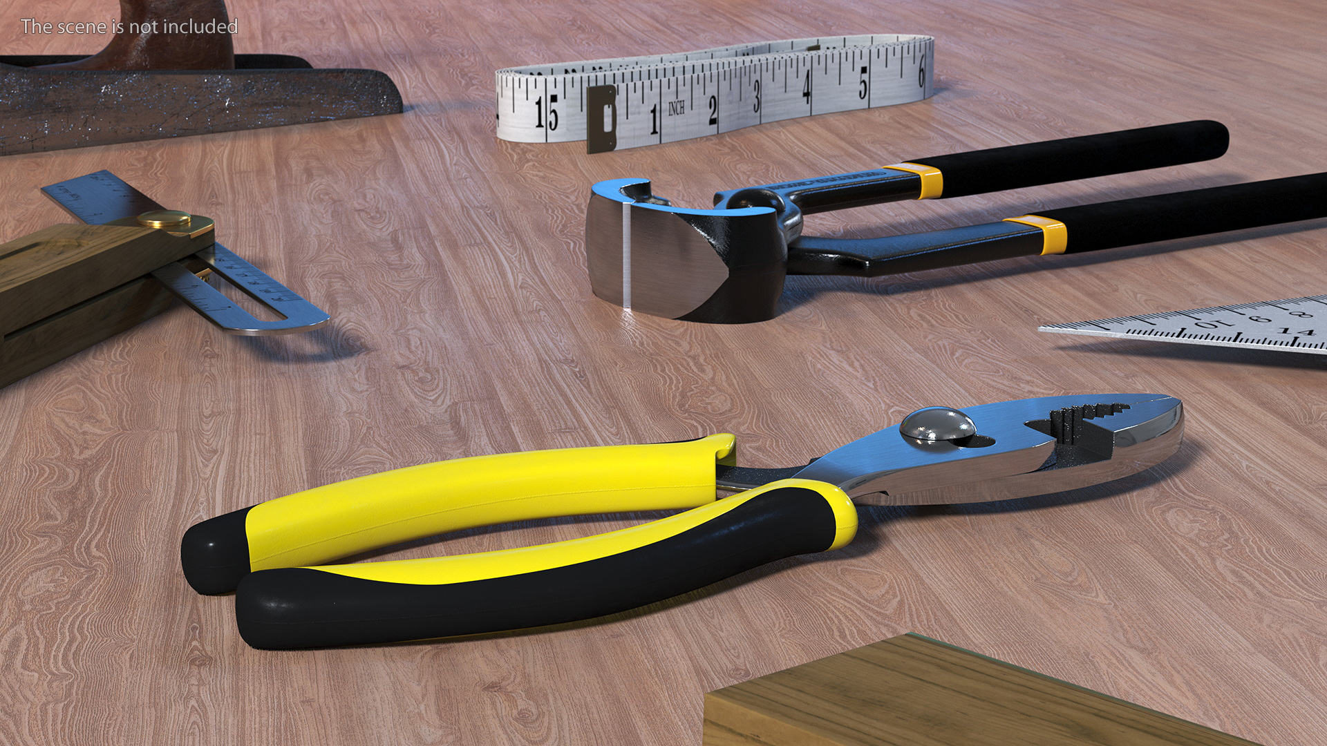 Combination Slip Joint Pliers 3D model