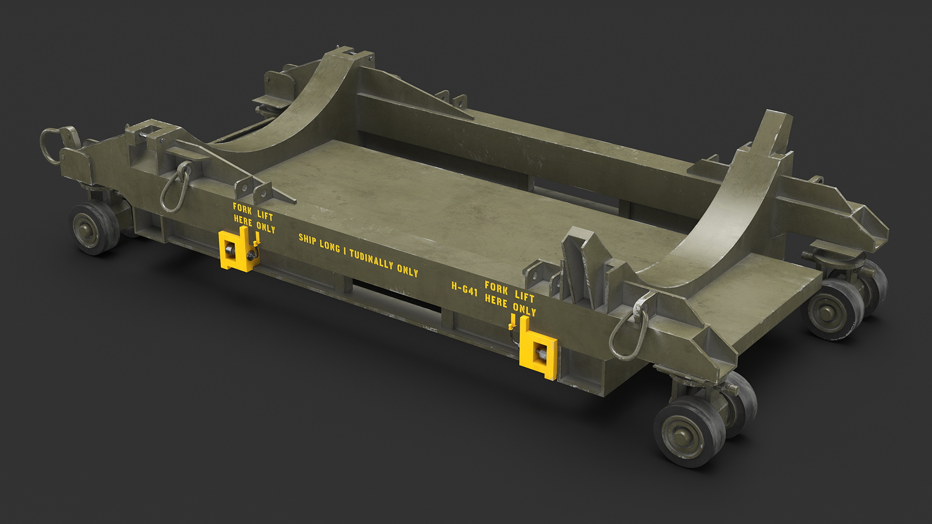 Bomb Trolley 3D