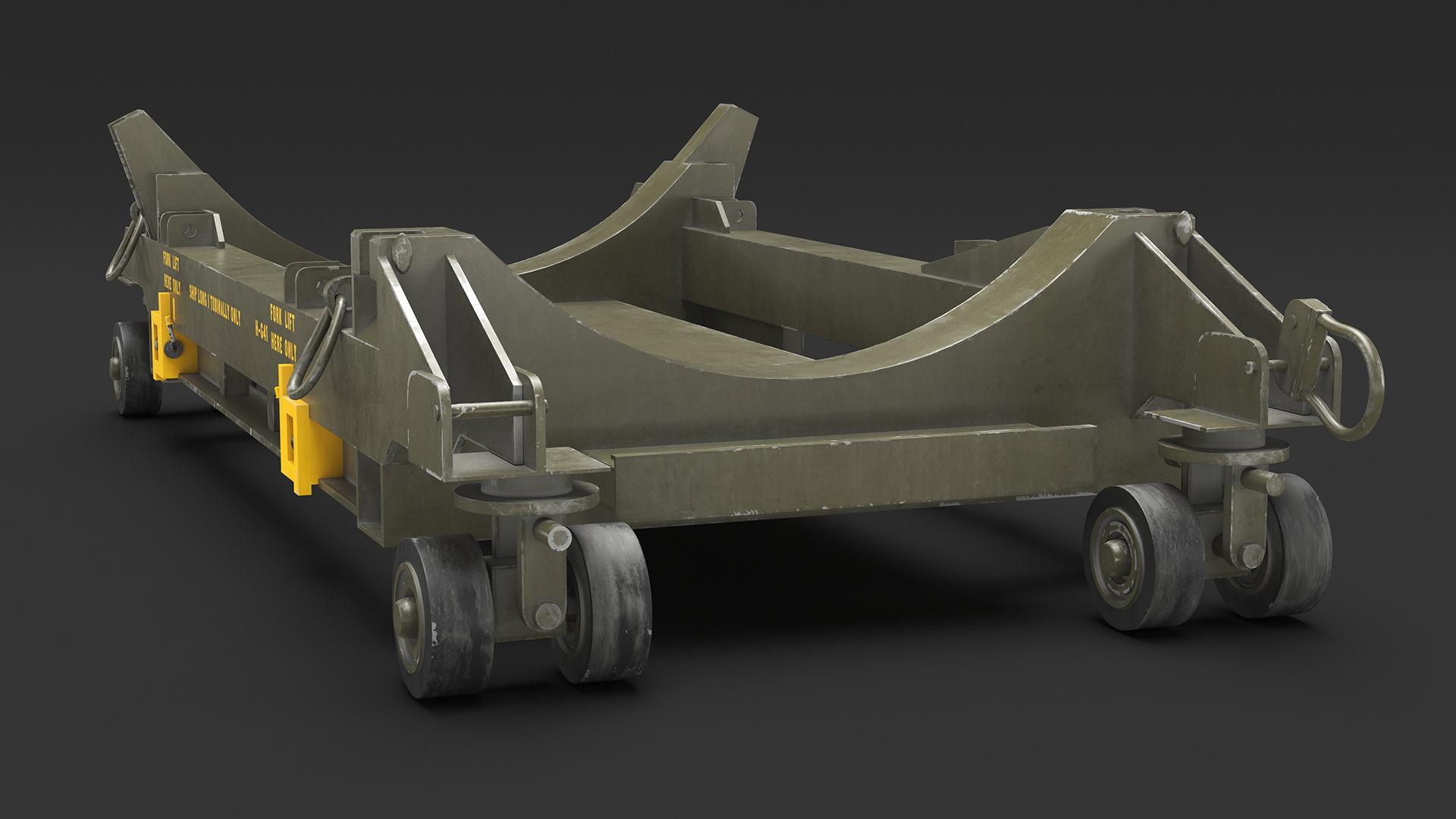 Bomb Trolley 3D