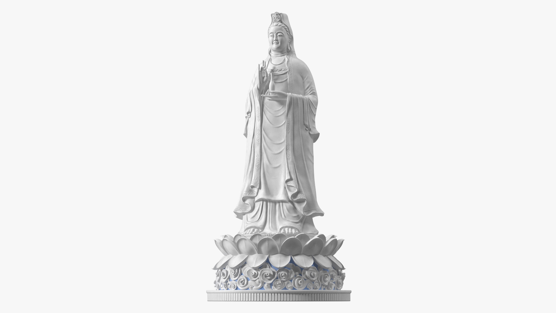 Ruyilun Guanyin Bodhisattva Son Tra Peninsula Statue 3D