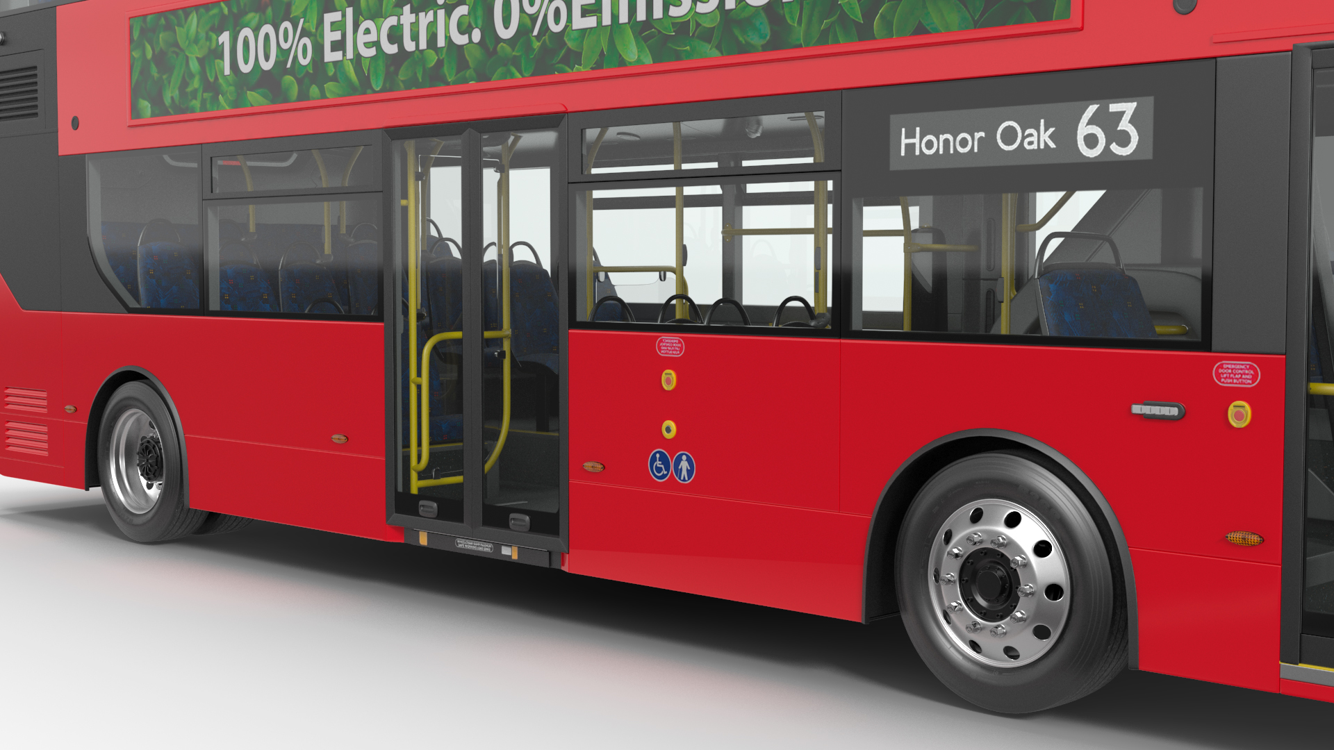 3D Honor Oak Double Decker model