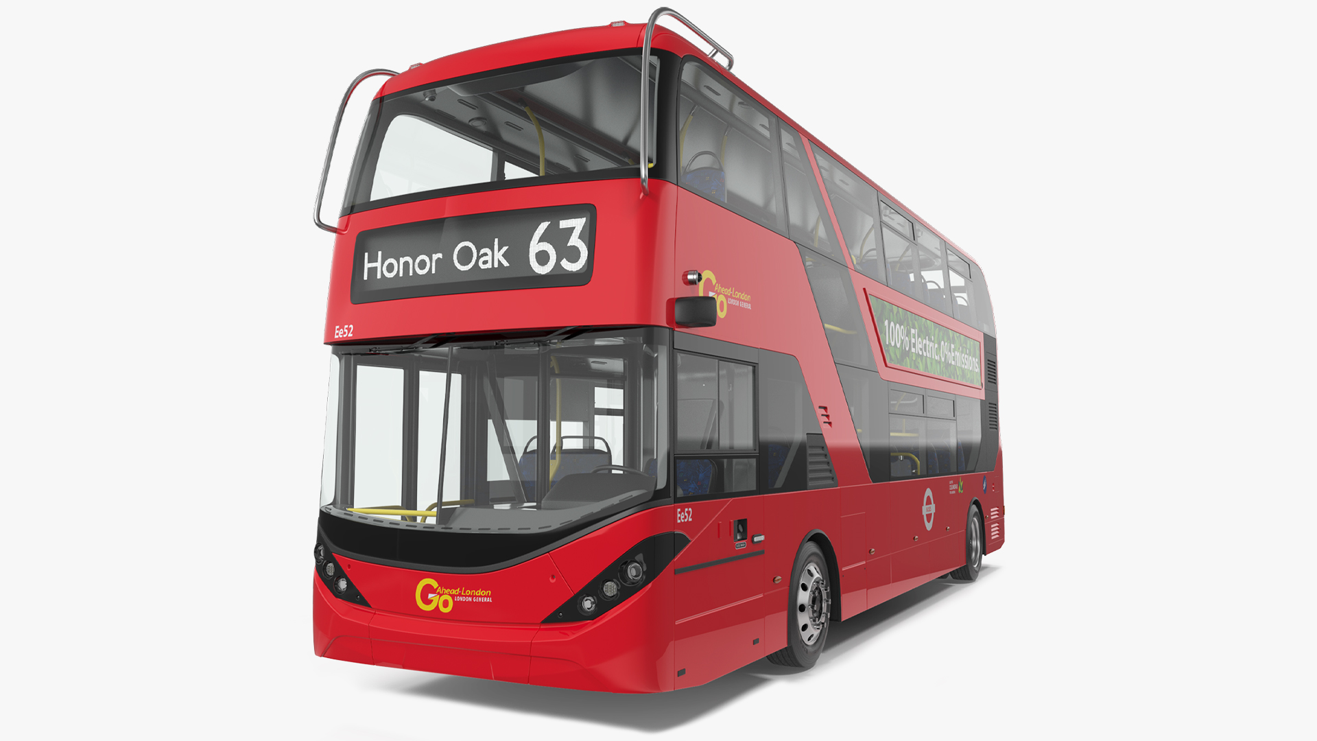 3D Honor Oak Double Decker model