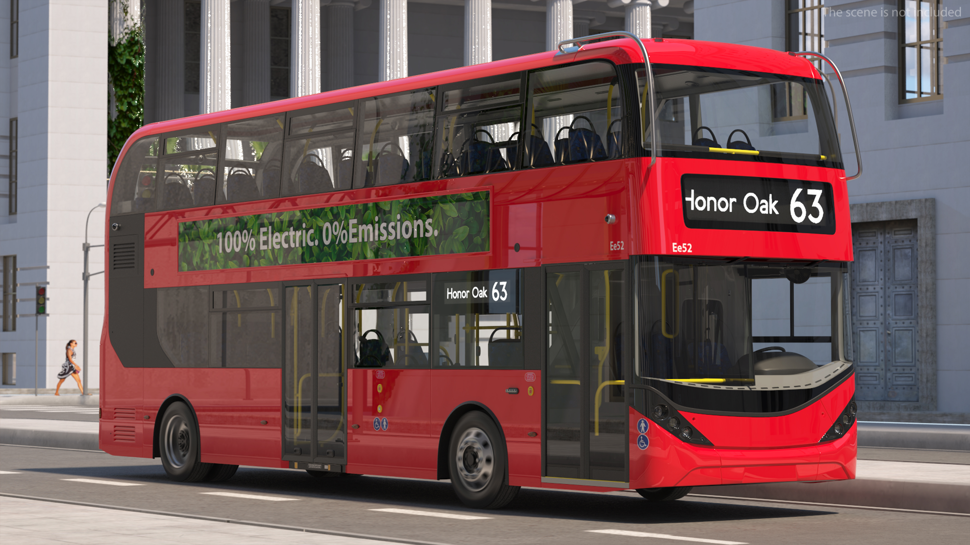 3D Honor Oak Double Decker model