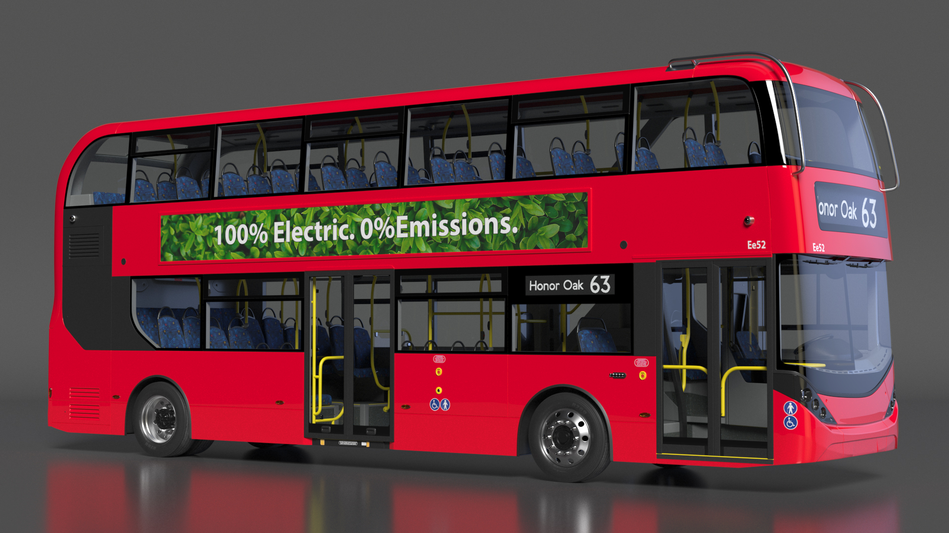 3D Honor Oak Double Decker model