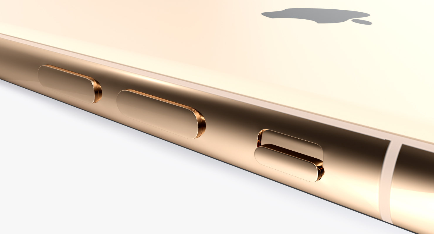 Apple iPhone XS Max Gold 3D model