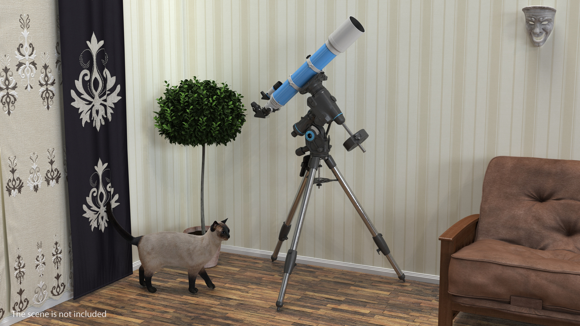 3D Sky-Watcher Pro 120ED Telescope