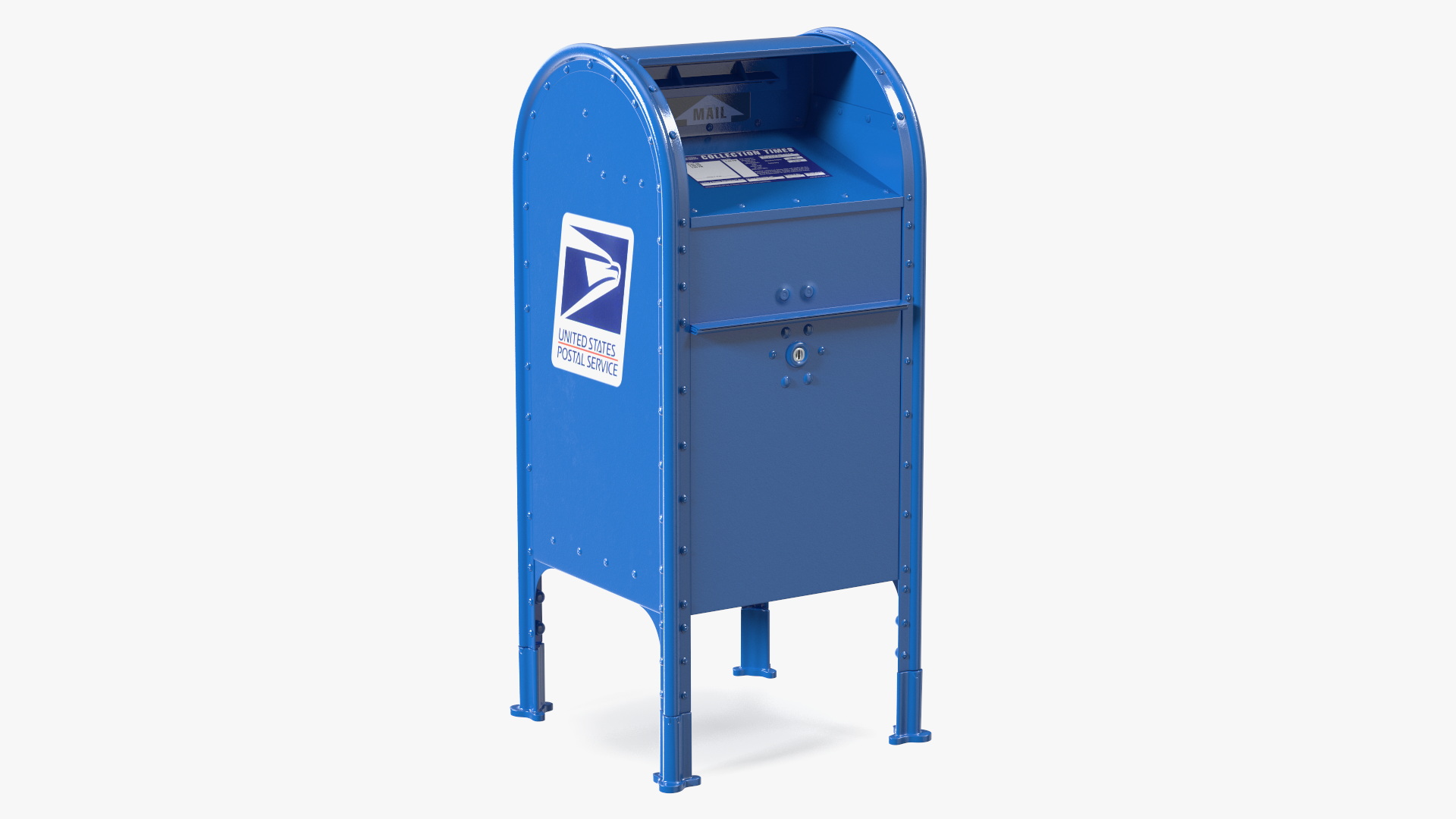 US Post Office dropbox 3D