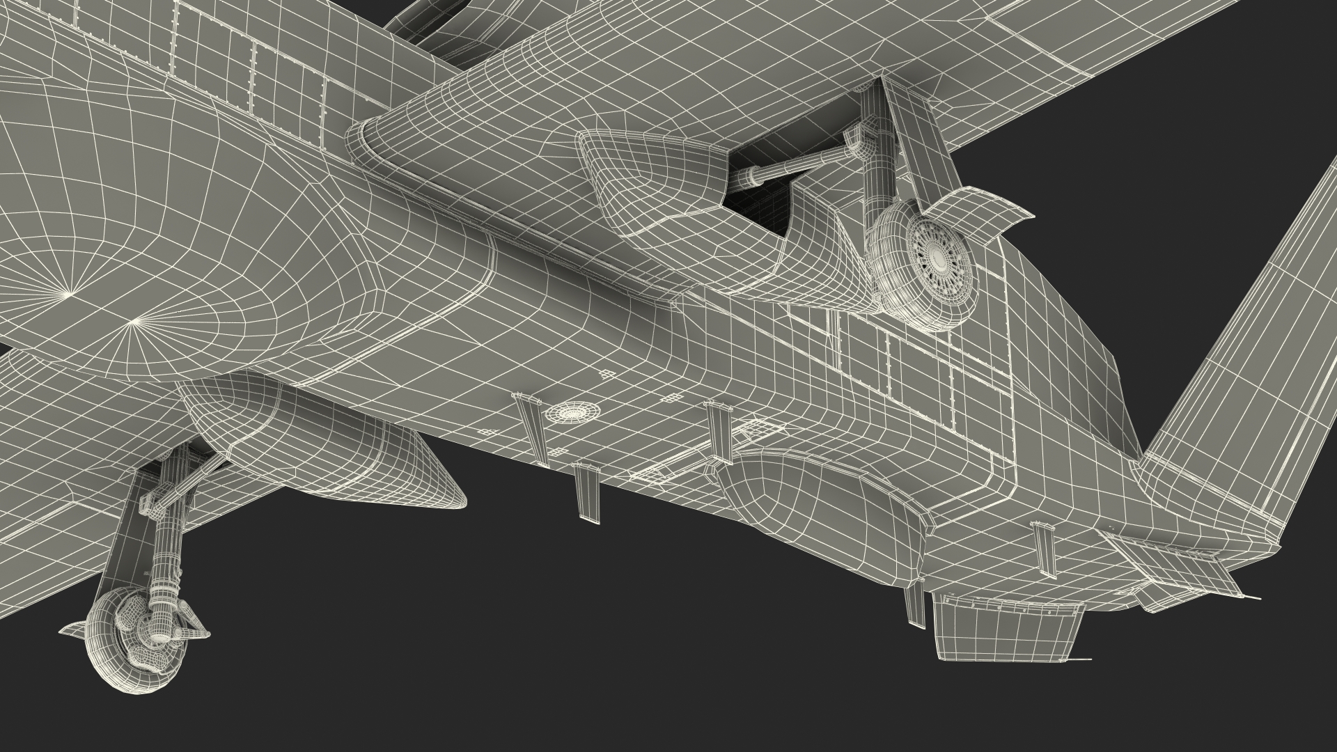 Northrop Grumman MQ-4C Triton 3D model