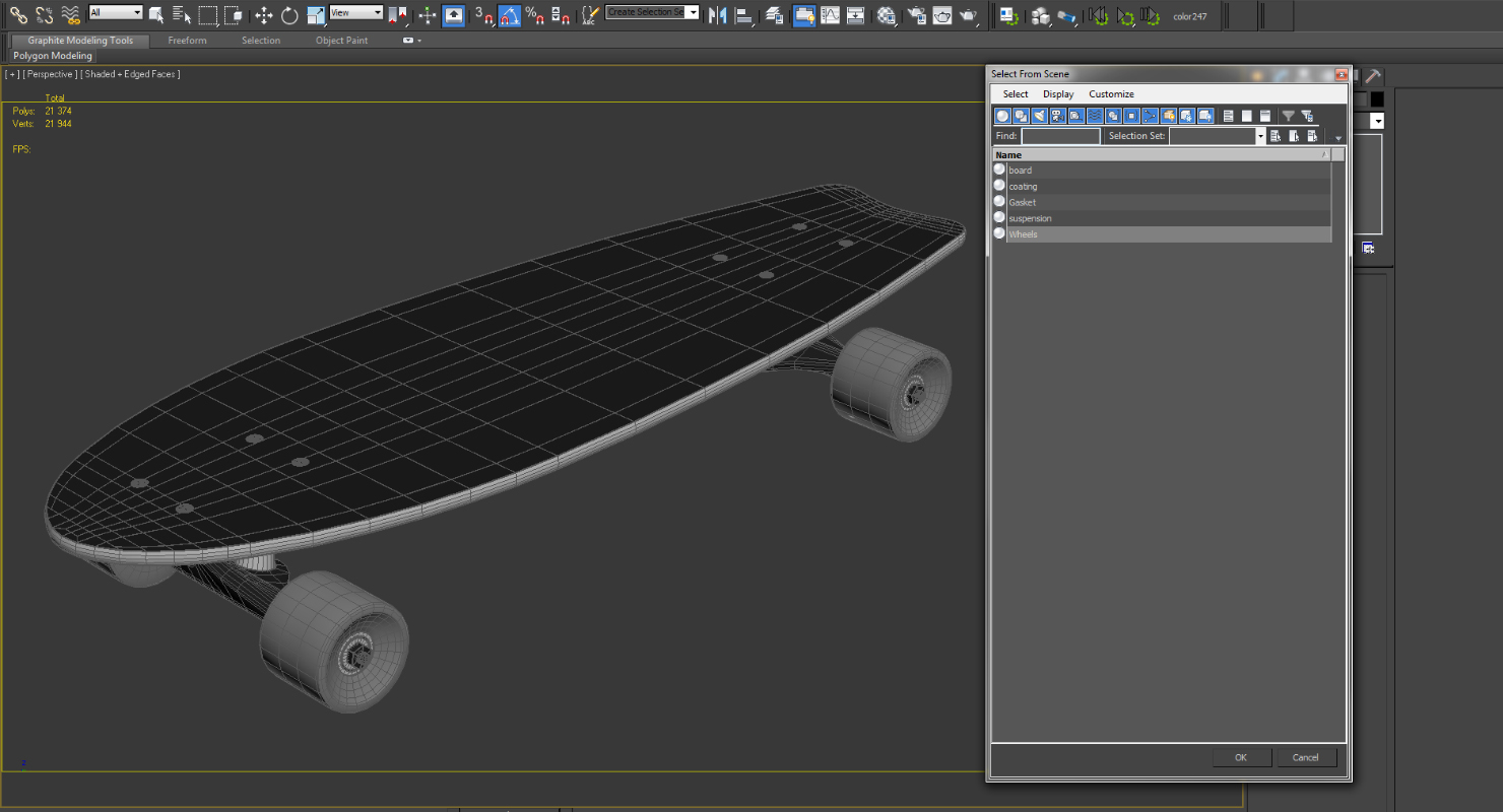 3D Fishtail Cruiser Skateboard Slackers