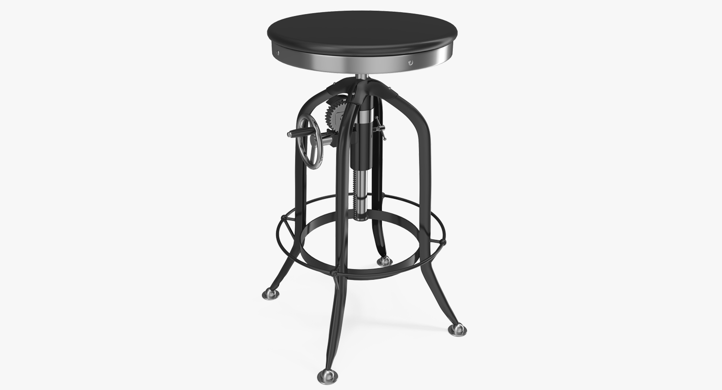 3D Pittsburgh Height Barstool