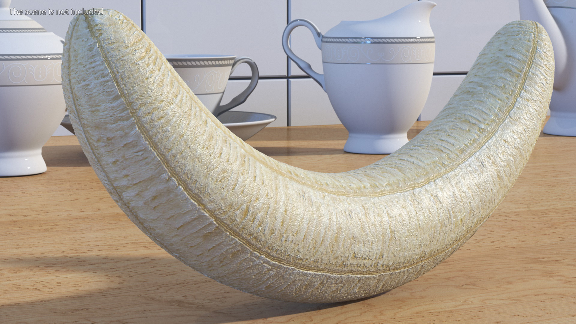 Banana Without Peel 3D model