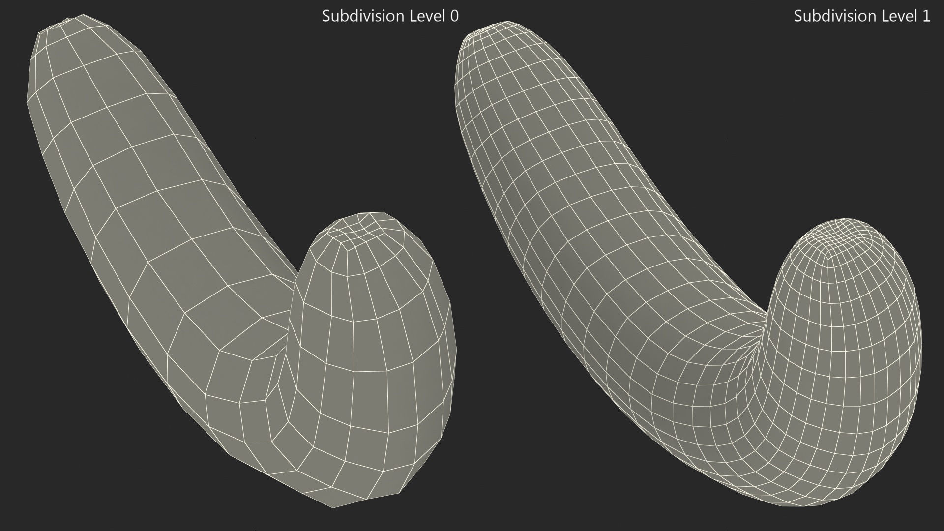 Banana Without Peel 3D model