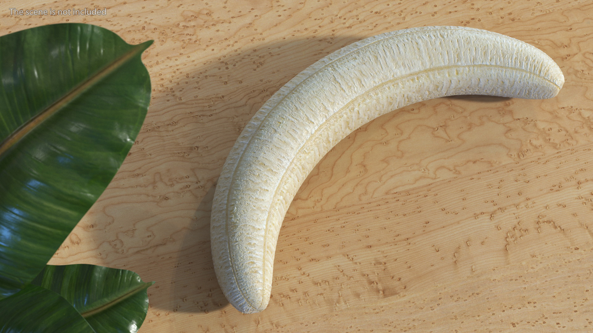 Banana Without Peel 3D model