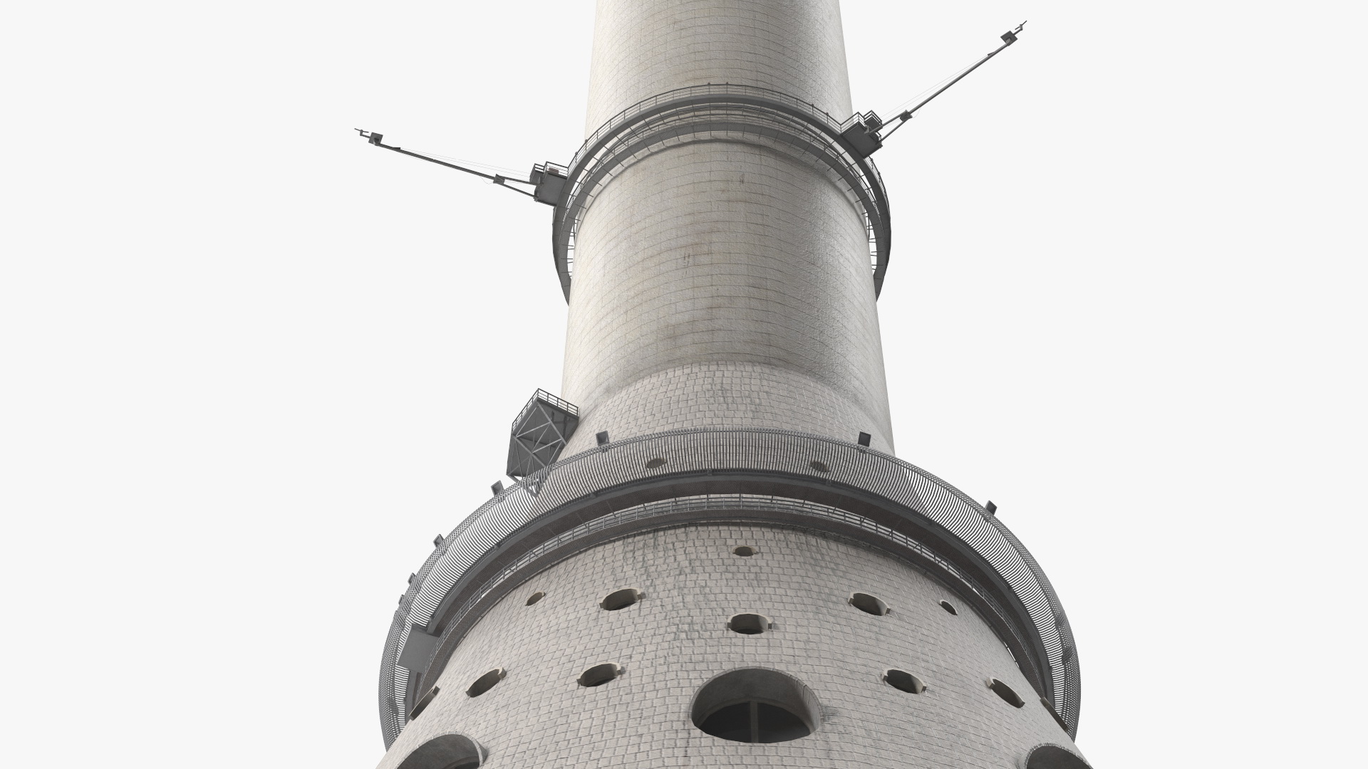 3D model Ostankino Tower