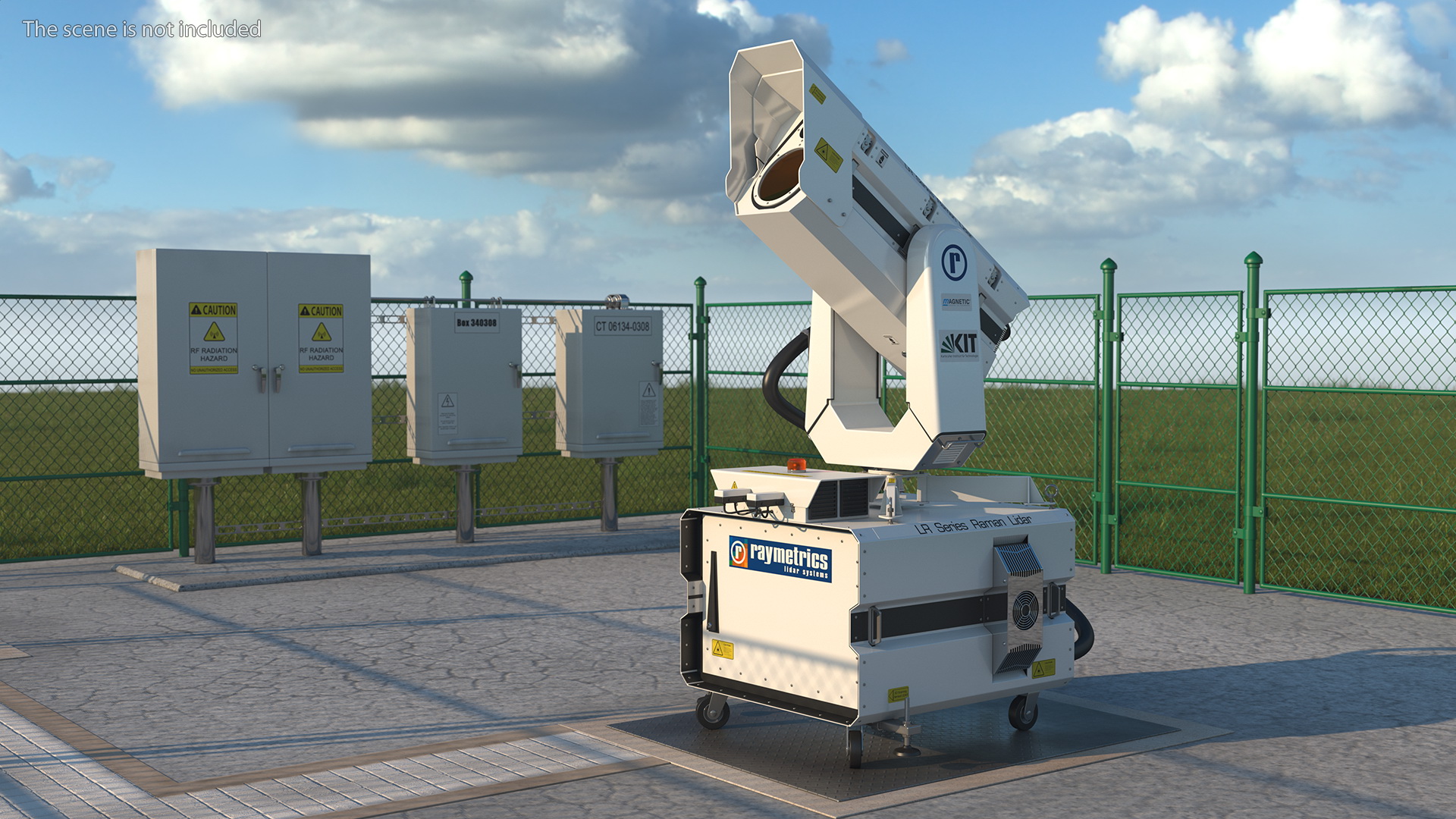 3D model Raymetrics Airport Ceilometer LIDAR