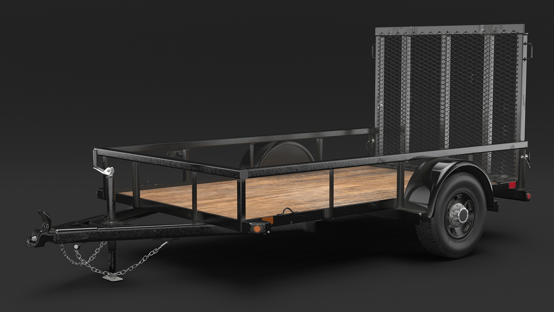 3D model Utility Trailer