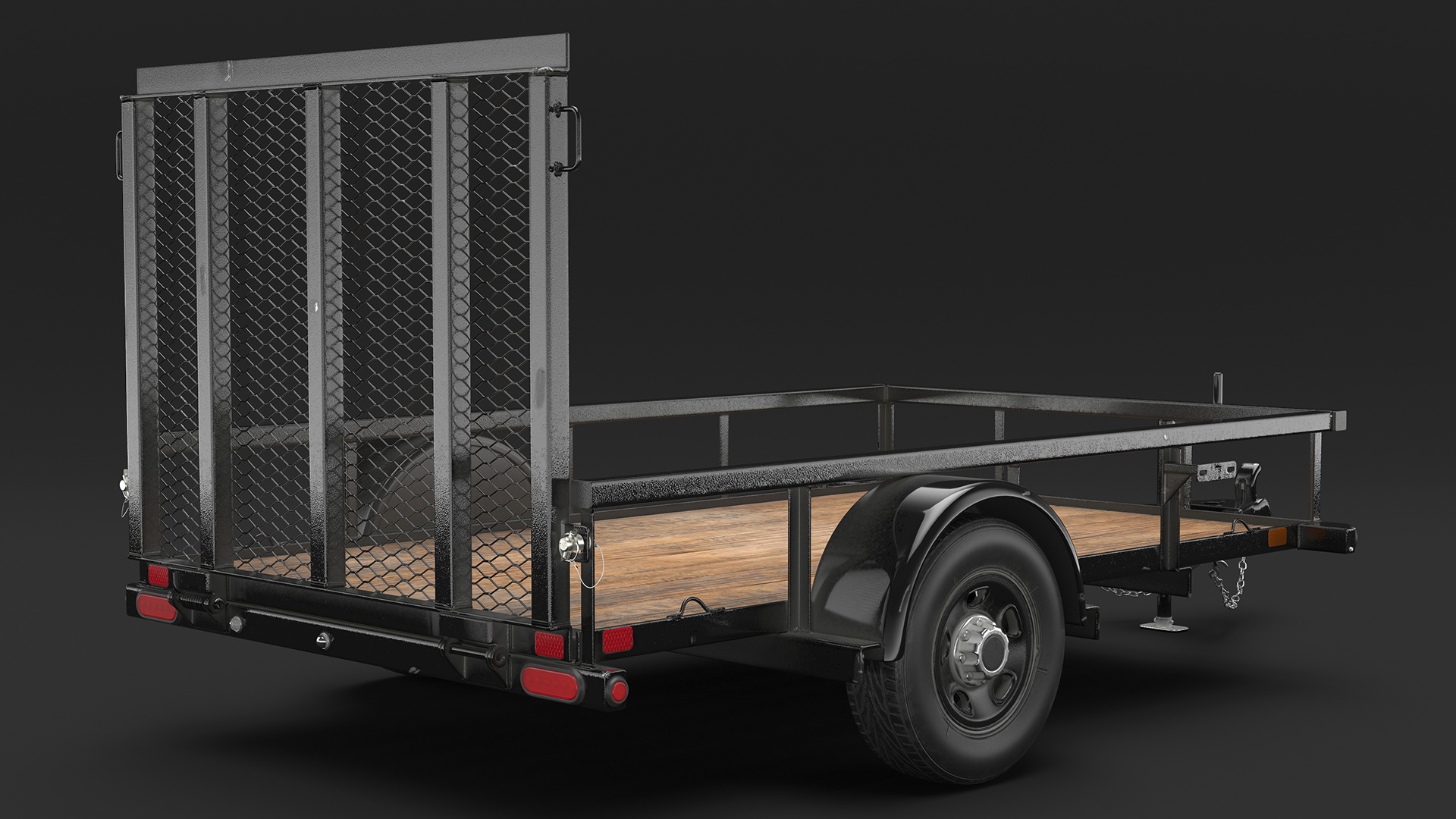 3D model Utility Trailer