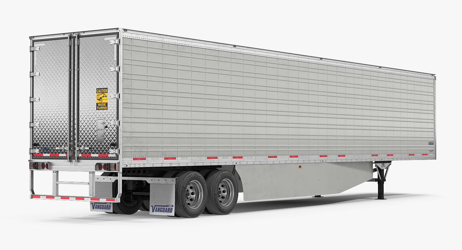 3D Vanguard Reefer Semi Trailer Refrigerator