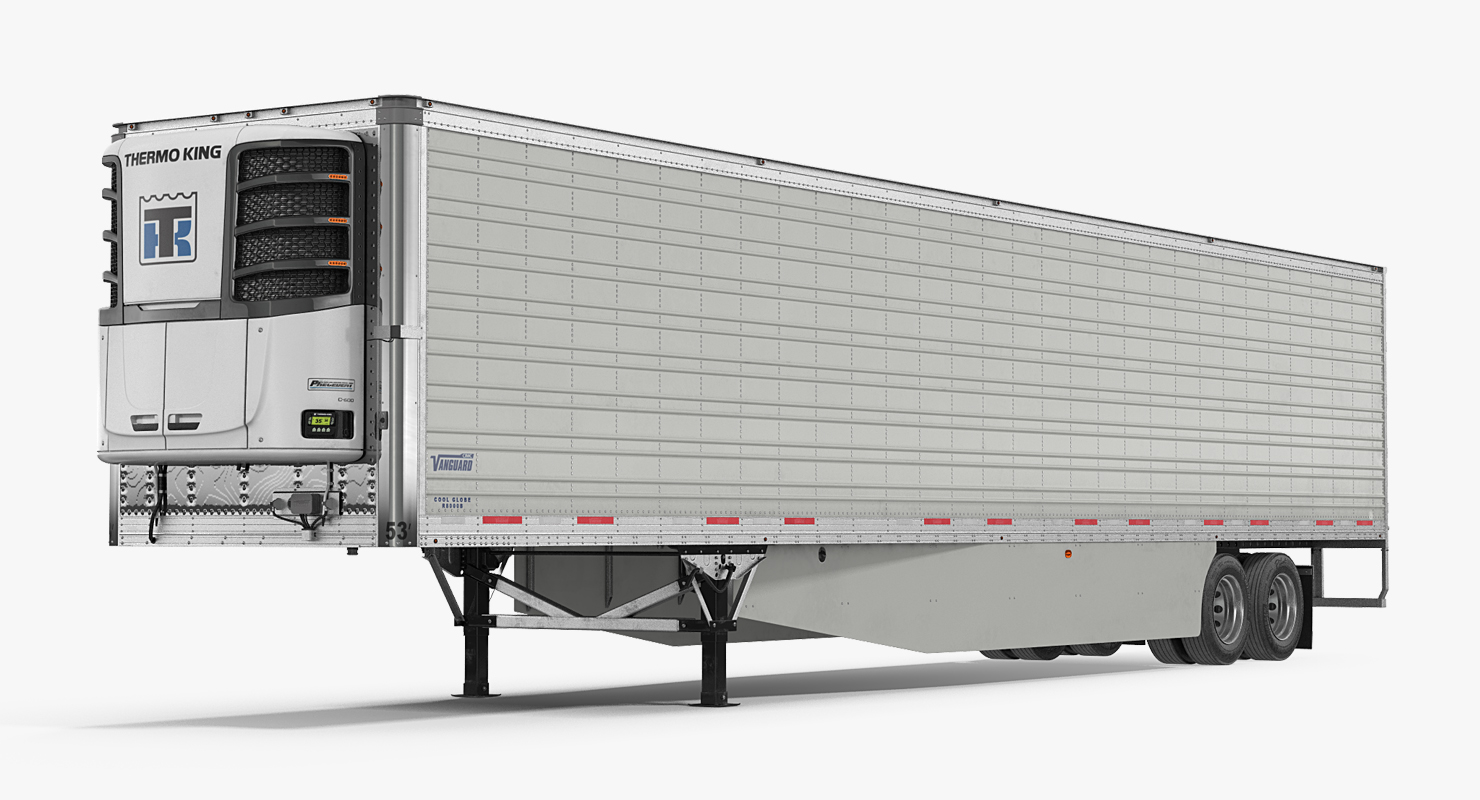 3D Vanguard Reefer Semi Trailer Refrigerator