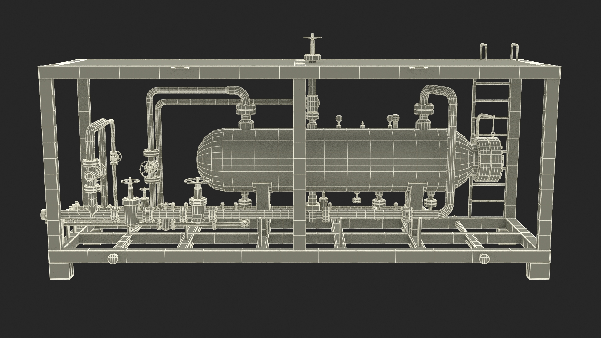 Well Test Separator 3D model