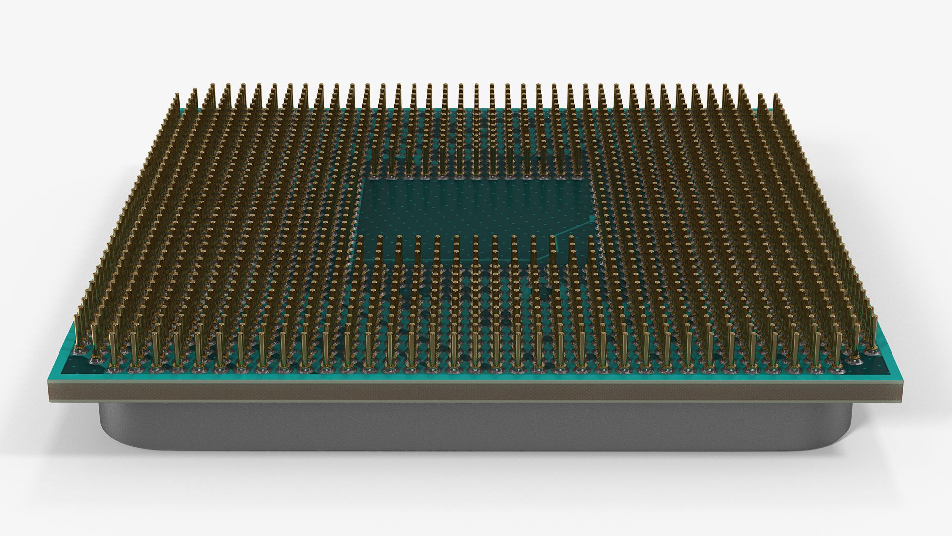 3D model AMD Ryzen 9 CPU