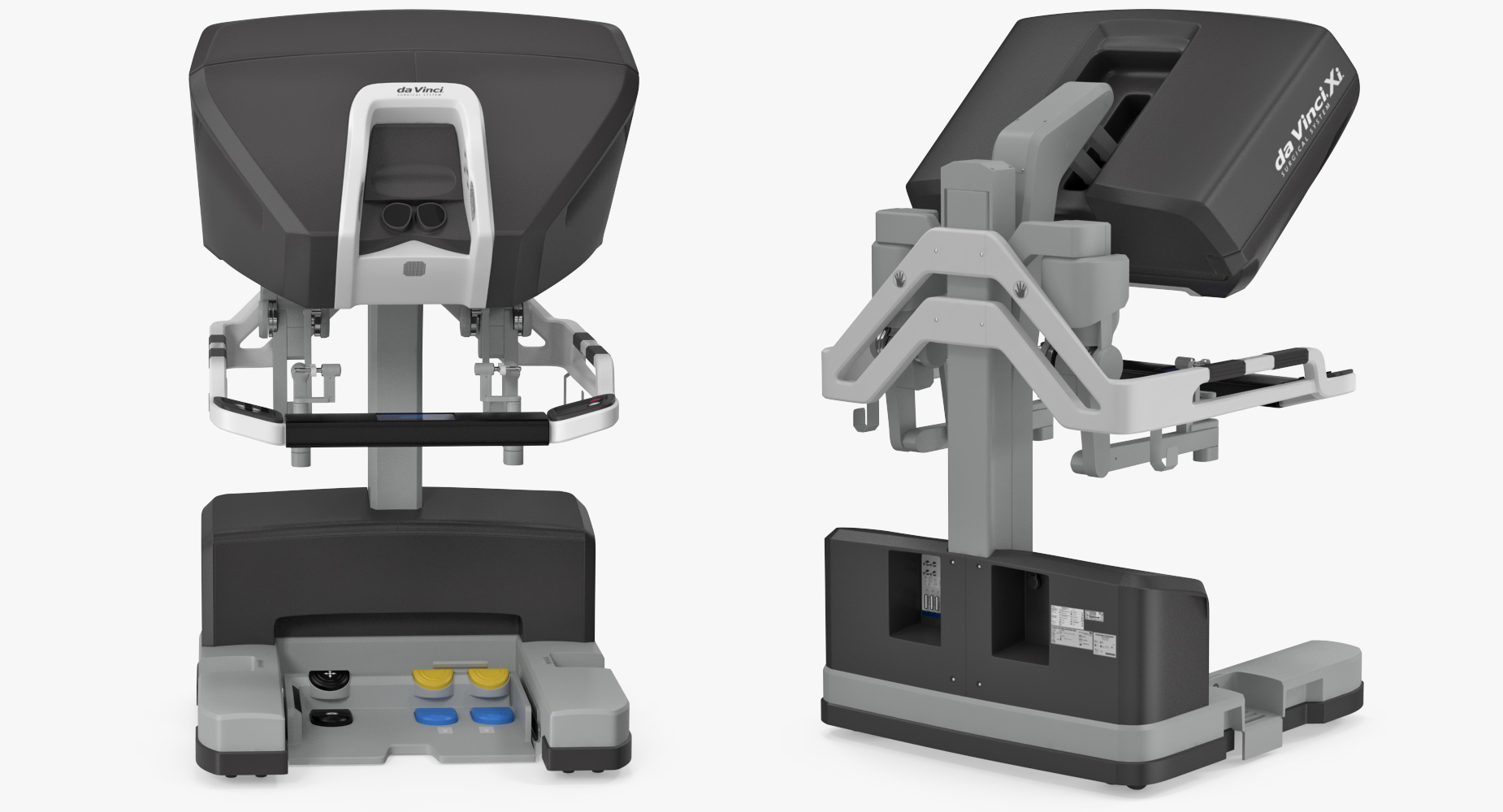 3D Surgeon Console Da Vinci XI with Chair model