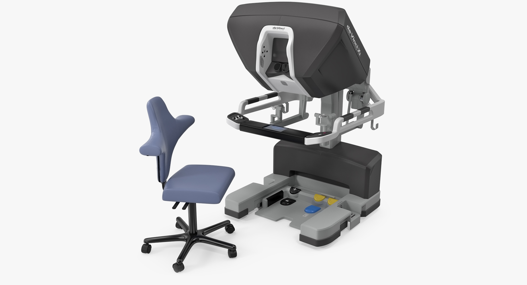 3D Surgeon Console Da Vinci XI with Chair model