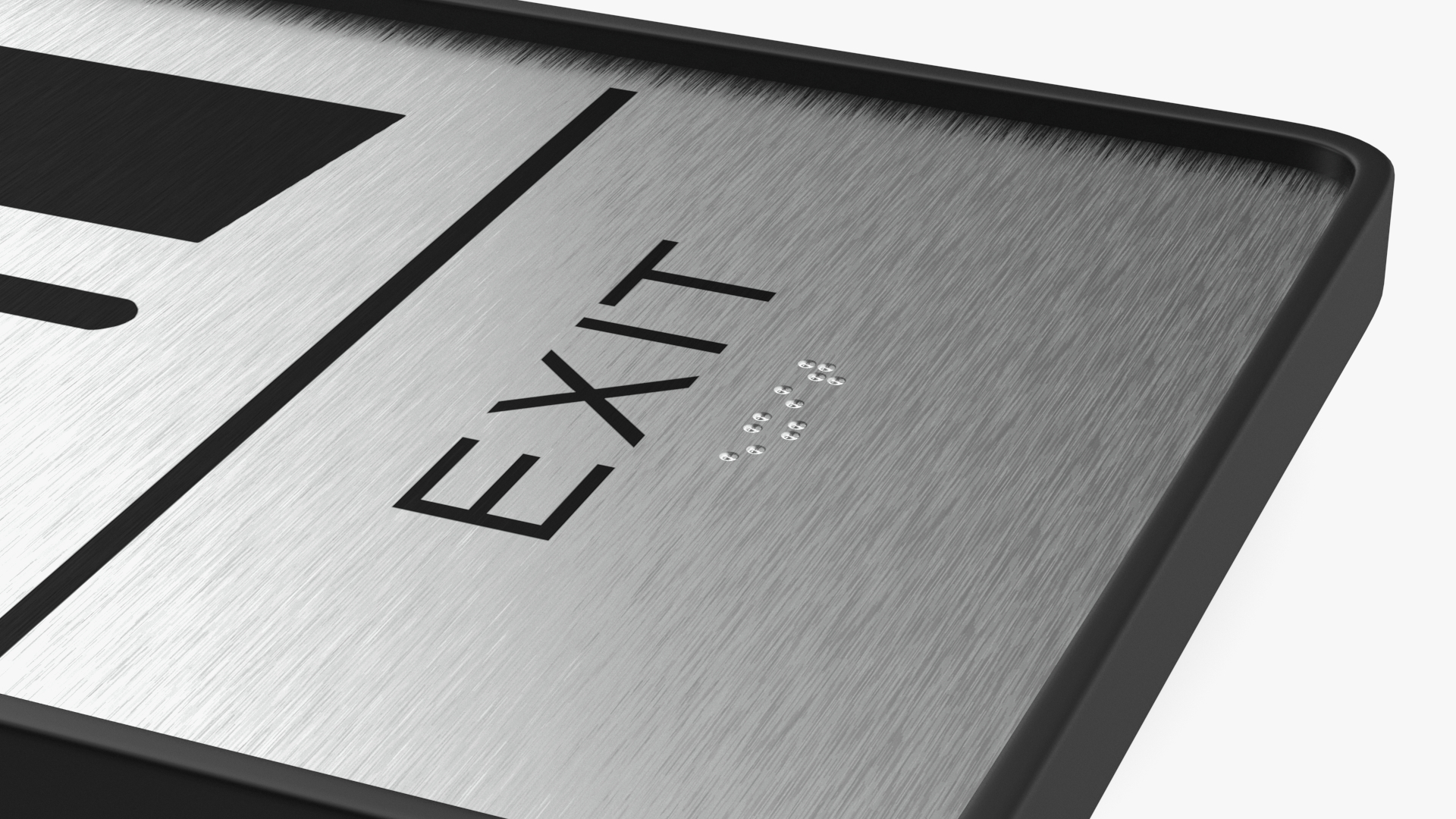 Exit Sign 3D model