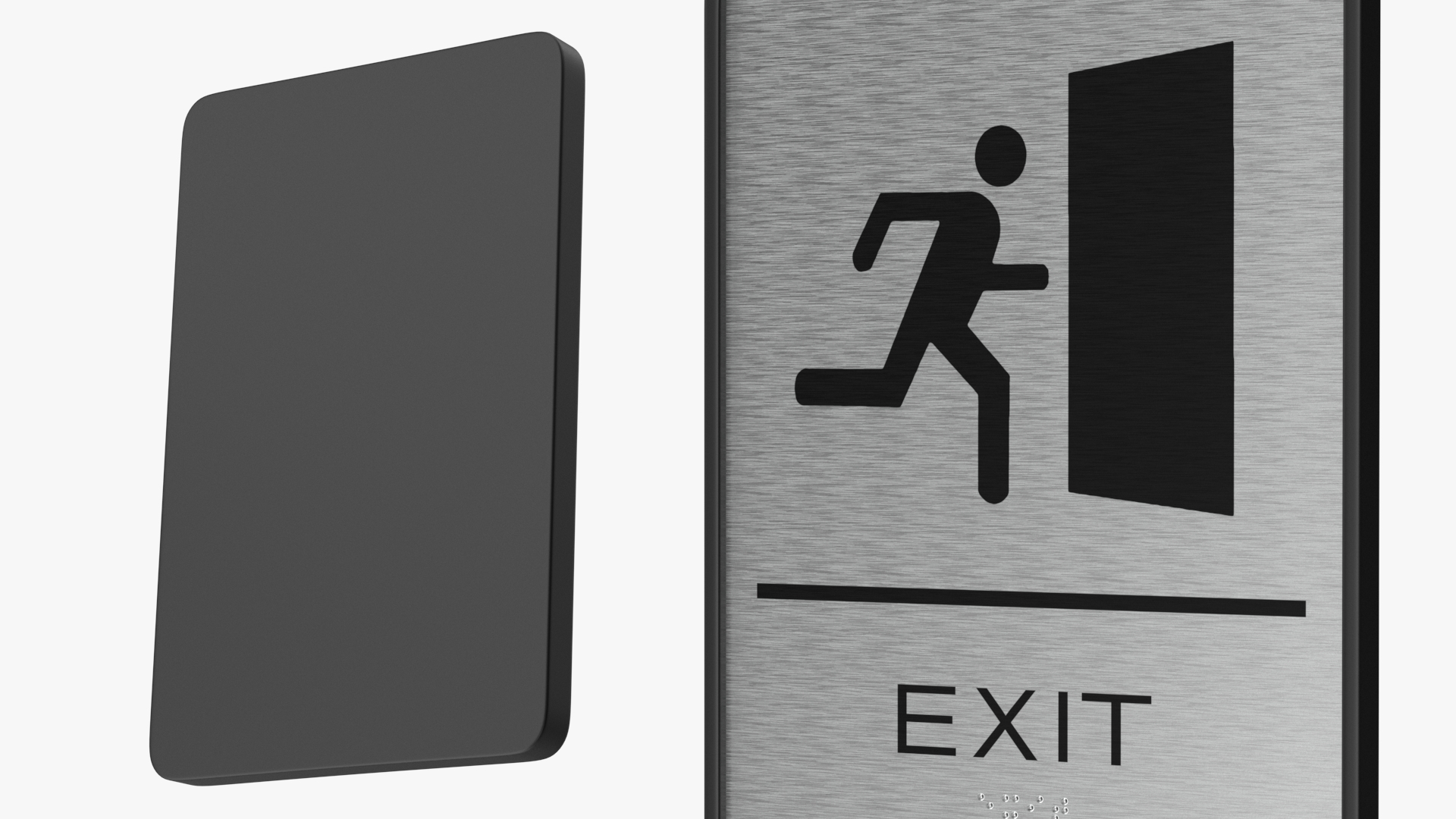 Exit Sign 3D model